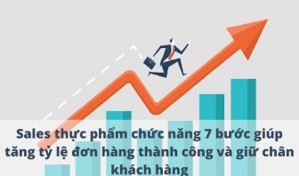 Quy trình Sales thực phẩm chức năng chuẩn bao gồm 7 bước tiêu chuẩn