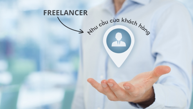 Freelancer với nhiều kinh nghiệm làm việc có thể xác định mọi nhu cầu của khách hàng