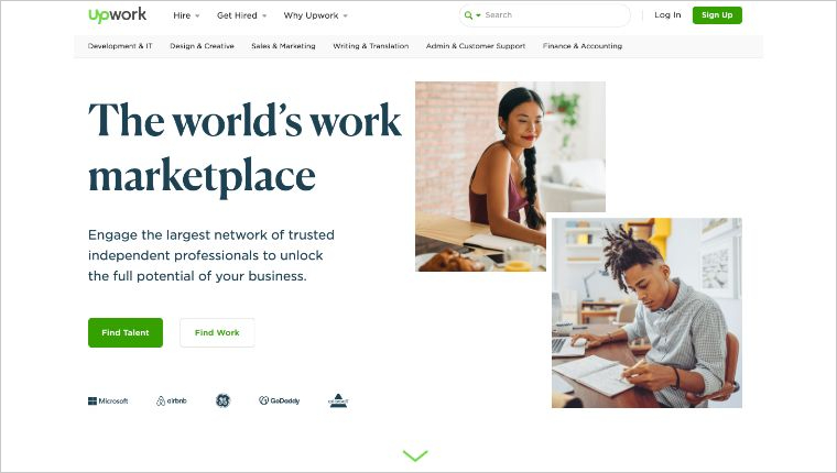 Upwork là nguồn cung cấp freelancer hàng đầu hiện nay