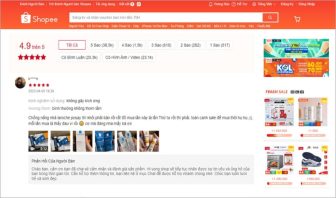 Dịch vụ review sản phẩm tăng đánh giá shopee