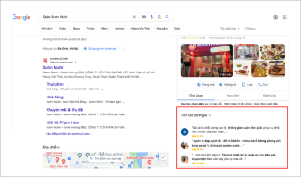 Khi có các đánh giá Google Maps tích cực sẽ gia tăng độ uy tín và thương hiệu cho cơ sở kinh doanh