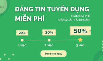 Đăng tin tuyển dụng Freelancer miễn phí, tặng voucher lên tới 2.800.000đ