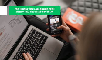 việc làm online trên điện thoại