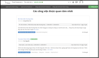 Đăng tin tuyển dụng nổi bật dự án