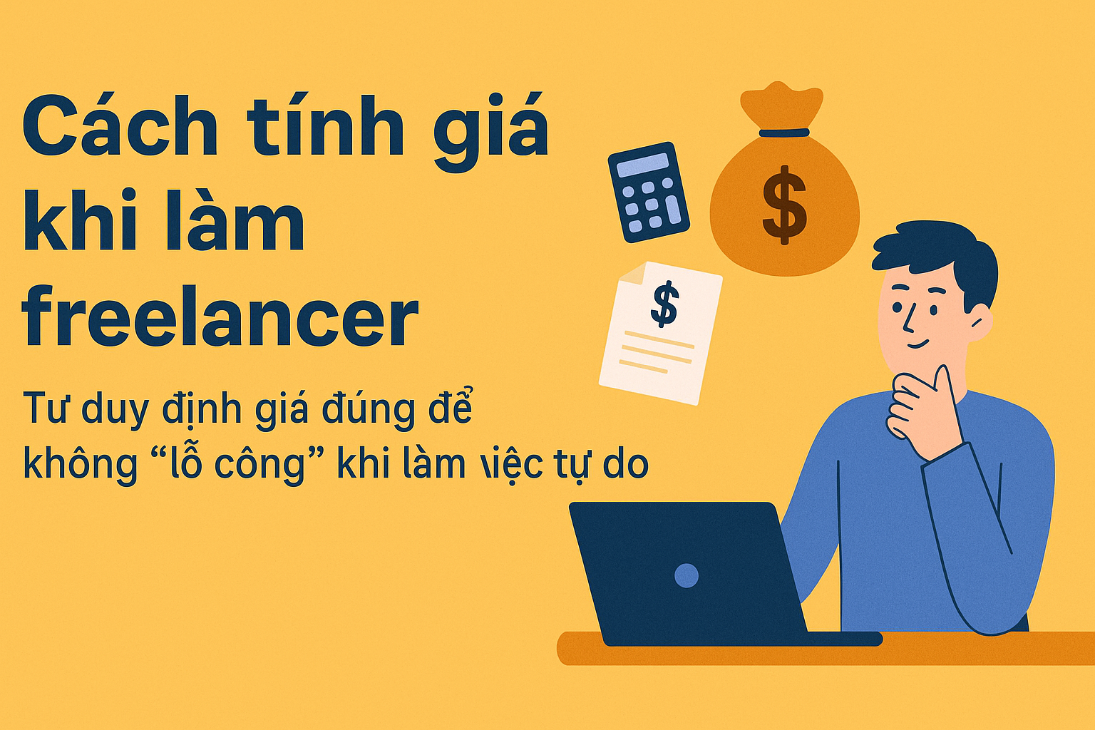 Cách tính giá khi làm freelancer: Tư duy định giá đúng để không “lỗ công” khi làm việc tự do