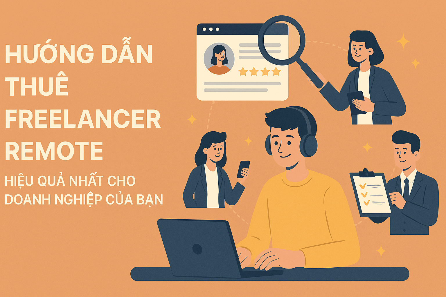 Hướng Dẫn Thuê Freelancer Remote Hiệu Quả Nhất Cho Doanh Nghiệp Của Bạn