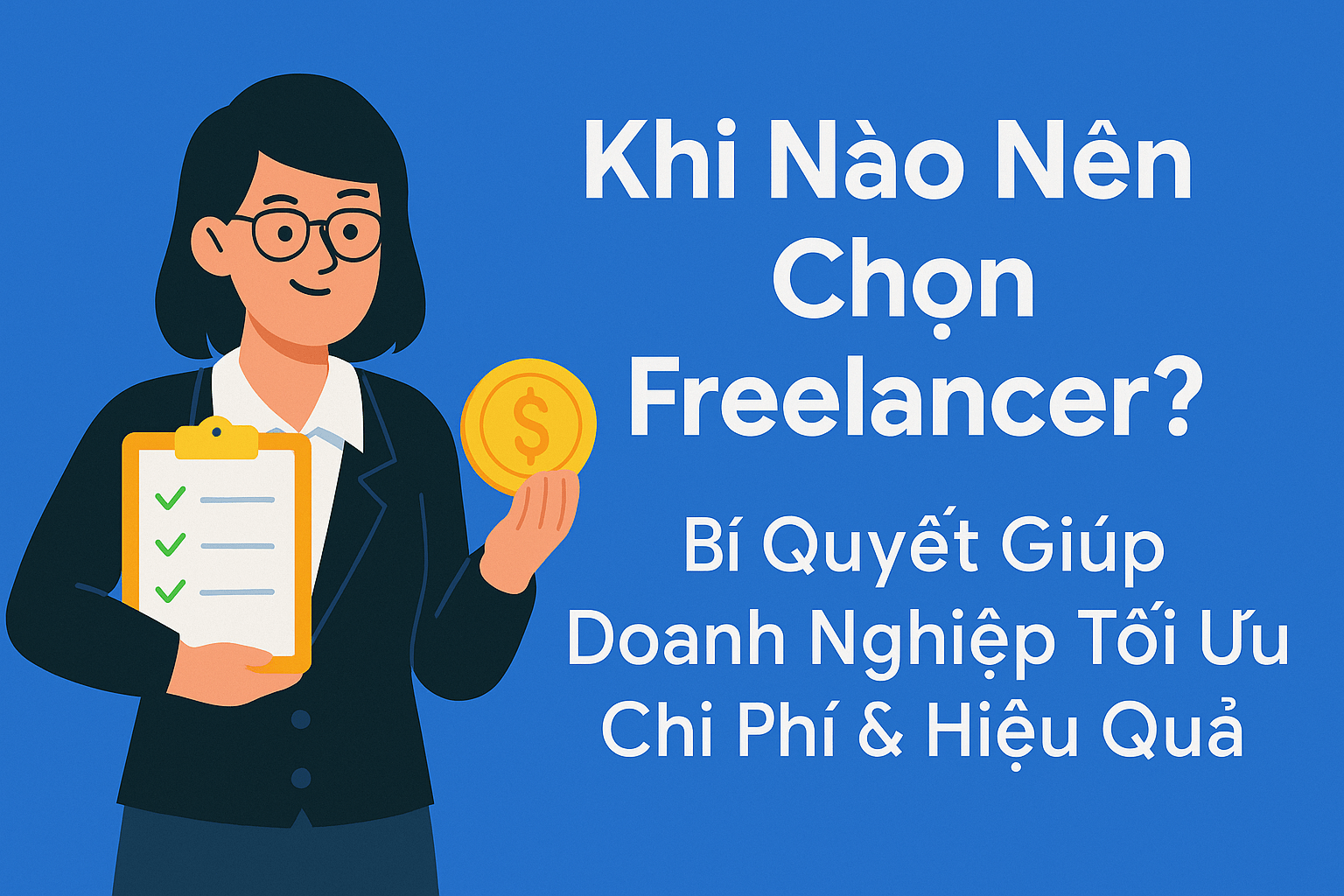Khi Nào Nên Chọn Freelancer? Bí Quyết Giúp Doanh Nghiệp Tối Ưu Chi Phí & Hiệu Quả
