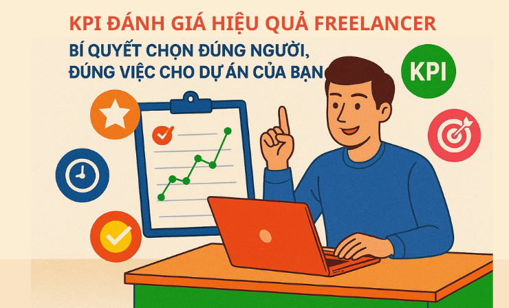 KPI đánh giá hiệu quả freelancer: Bí quyết chọn đúng người, đúng việc cho dự án của bạn