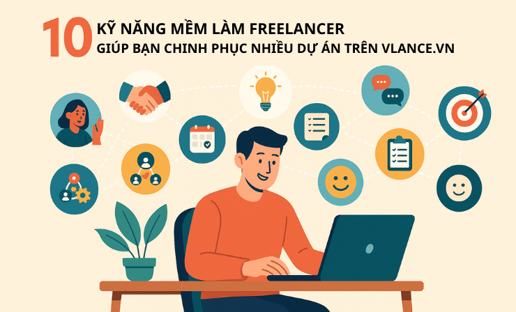 10 Kỹ Năng Mềm Làm Freelancer Giúp Bạn Chinh Phục Nhiều Dự Án Trên vLance.vn