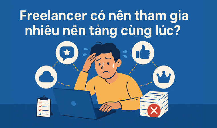 Freelancer có nên tham gia nhiều nền tảng cùng lúc?